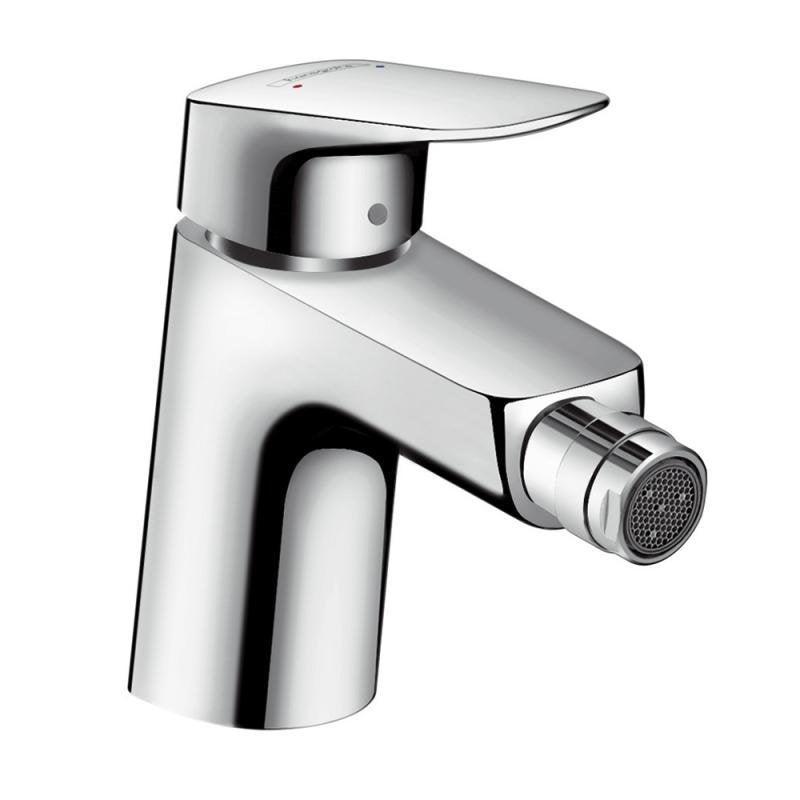 Baterie bideu Hansgrohe Logis 70 cu ventil tip Pop-up inclus - Kabine.ro - Baterii