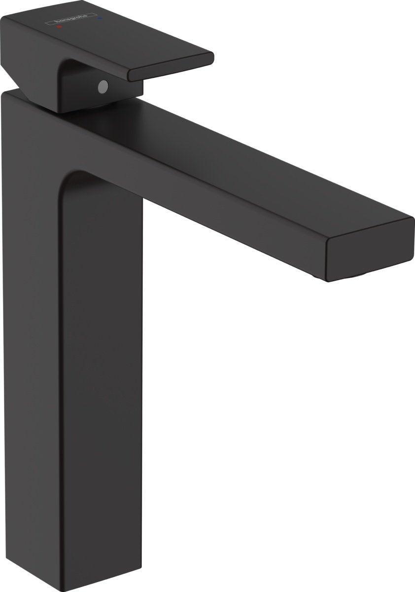 Baterie lavoar Hansgrohe Vernis Shape 190, pentru lavoar tip bol, negru mat - Kabine.ro - Baterii