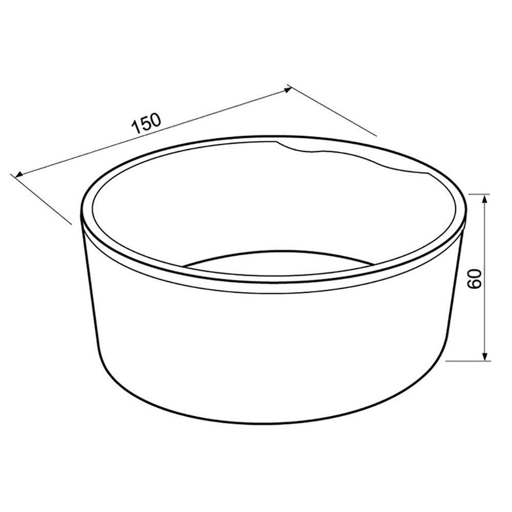 Cadă de baie freestanding Ares - Kabine.ro - Cazi de baie