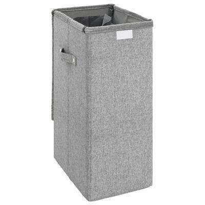 Cos de rufe pliabil Hamper Grey 26x34,5x59,5 cm - Kabine.ro - Cos de rufe