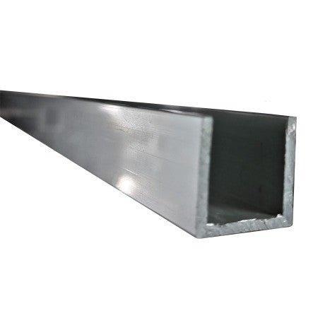 Profil U (aluminiu) 20x20mm KOR-20x20, satinat - Kabine.ro -